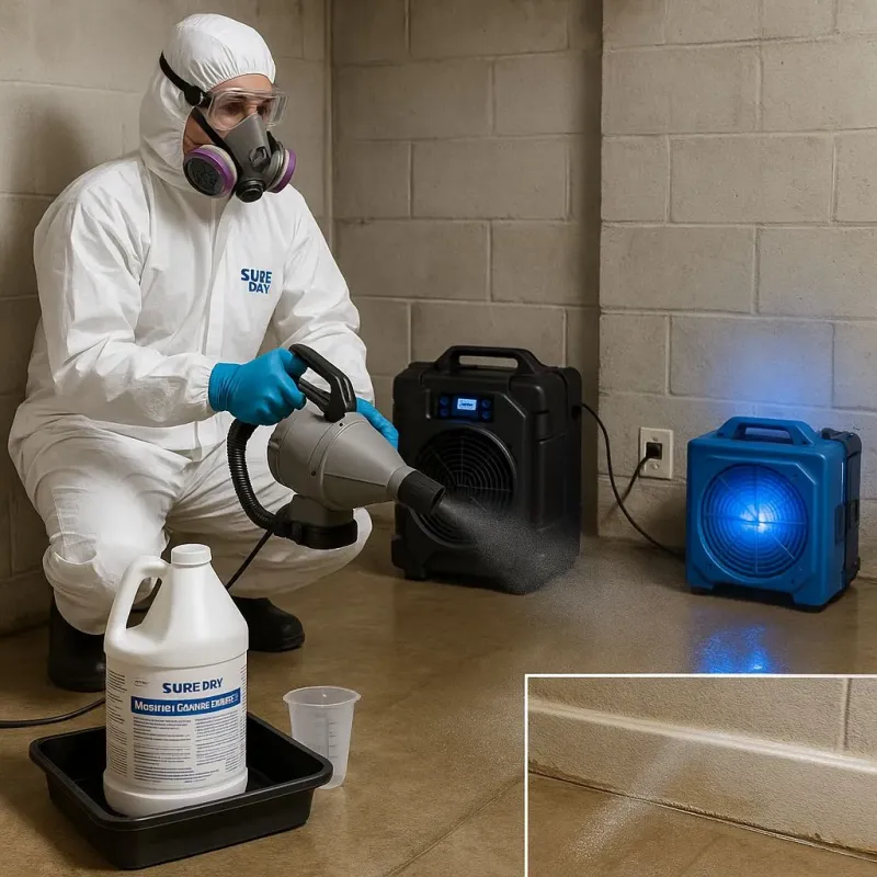 Sanitization and Odor Removal process in Perquimans County, NC