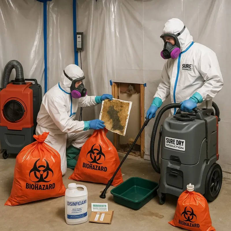 Contaminated Water Handling Protocols process in Perquimans County, NC