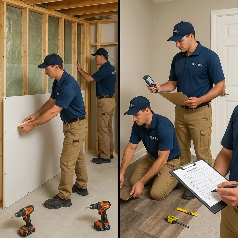 Repairs and Reconstruction process in Perquimans County, NC
