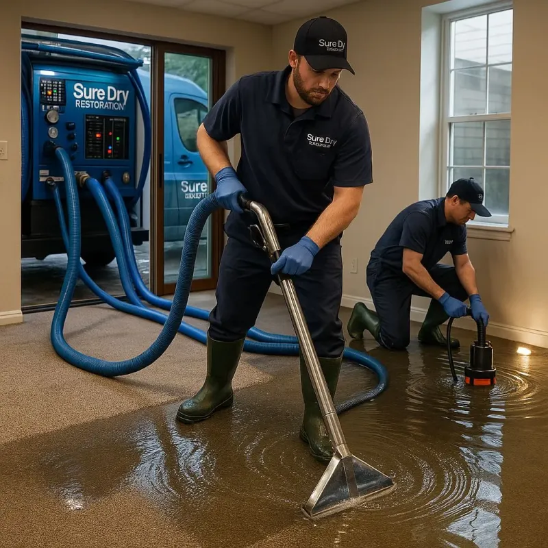 Water Extraction and Removal process in Perquimans County, NC